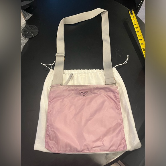Prada Nylon Vela Crossbody Bag in Pink - Picture 2 of 8